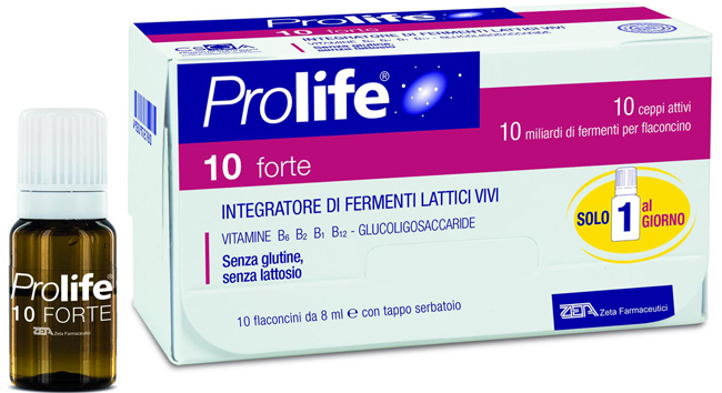 PROLIFE 10 FORTE 10 FLACONCINI DA 8 ML - Farmastop
