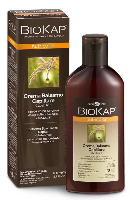 BIOKAP NUTRICOLOR CREMA BALSAMO CAPILLARE 200 ML - Farmastop