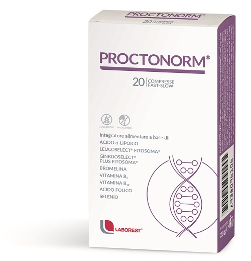 PROCTONORM 20 COMPRESSE - Farmastop