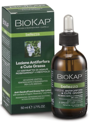 BIOKAP LOZIONE ANTIFORFORA E CUTE GRASSA 50 ML - Farmastop