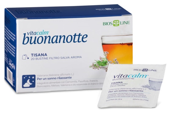 VITACALM BUONANOTTE TISANA - Farmastop