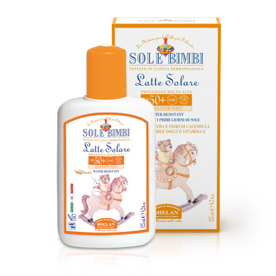 SOLE BIMBI LATTE SOLARE SPF50+ 125 ML - Farmastop