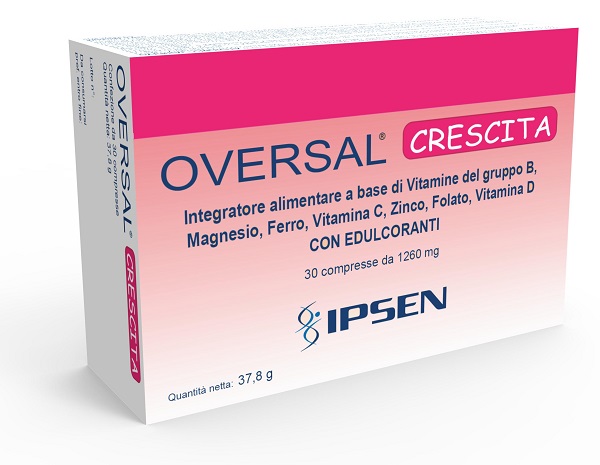 OVERSAL CRESCITA 30 COMPRESSE - Farmastop