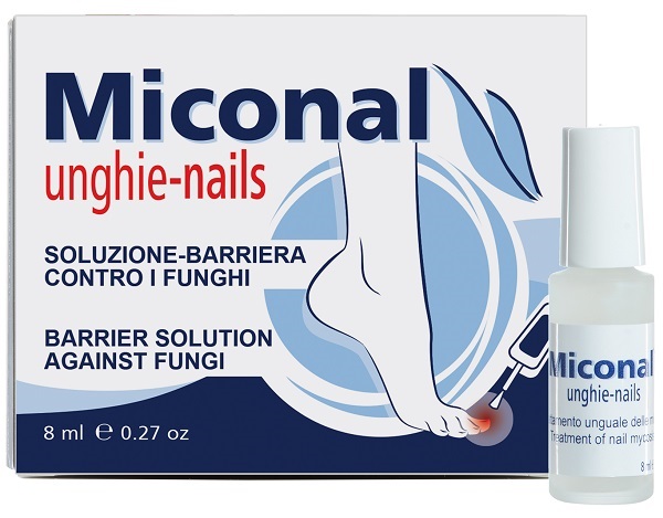 MICONAL UNGHIE SOLUZIONE BARRIERA CONTRO I FUNGHI 8 ML - Farmastop