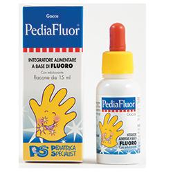 PEDIAFLUOR INTEGRATORE ALIMENTARE DI FLUORO E VITAMINA D3 IN GOCCE* - Farmastop