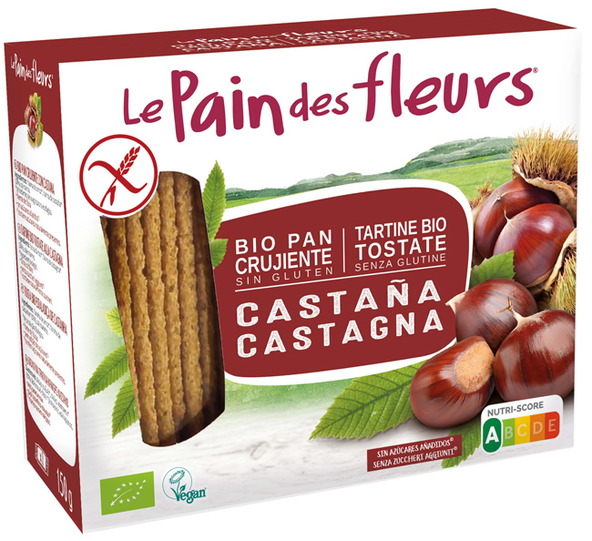PRIMEAL PAIN DES FLEURS CASTAGNA SENZA ZUCCHERI AGGIUNTI SENZA LIEVITO 150 G - Farmastop