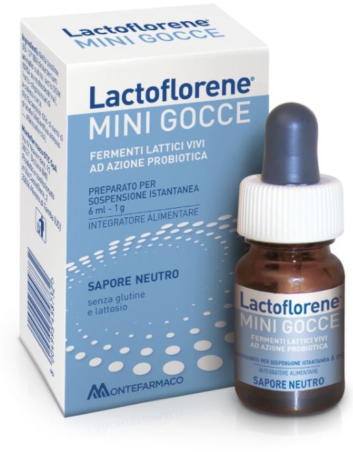 LACTOFLORENE MINI GOCCE 6 ML + BUSTINA DA 1 G - Farmastop