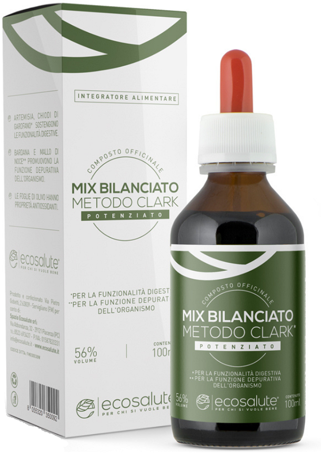MIX BILANCIATO CLARK COMPOSTO OFFICINALE 100 ML - Farmastop