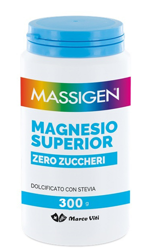 MASSIGEN MAGNESIO SUPERIOR ZERO ZUCCHERI 300 G - Farmastop