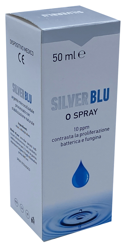 SILVER BLU O SPRAY OTOLOGICO 50 ML - Farmastop