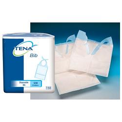BAVAGLIA MONOUSO TENA BIB MISURA MEDIA/LARGE 150 PEZZI - Farmastop