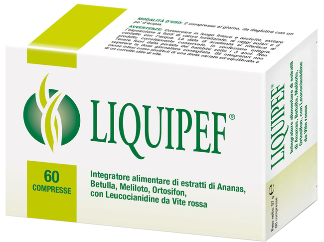 LIQUIPEF 60 COMPRESSE - Farmastop