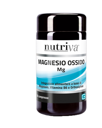 NUTRIVA MAGNESIO OSSIDO GI GROUP 50 COMPRESSE 1 G - Farmastop