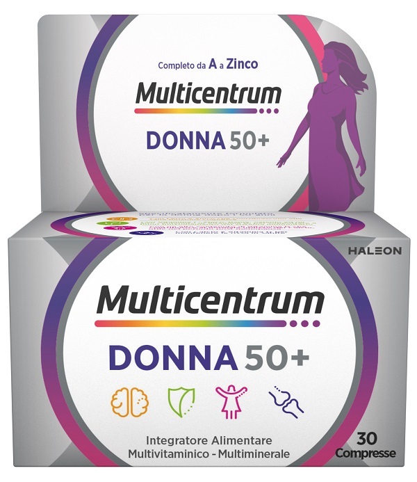 MULTICENTRUM DONNA 50+ 30 COMPRESSE - Farmastop