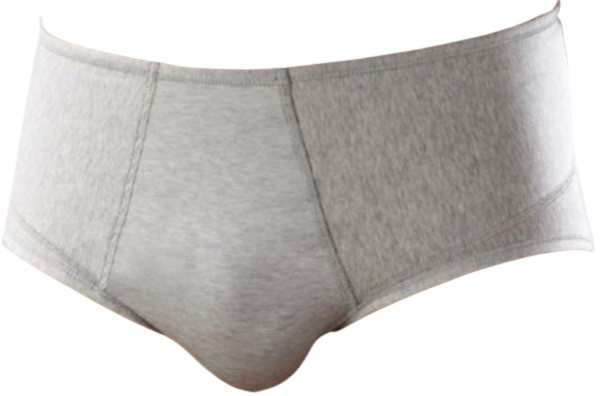 ORIONE 508 SLIP UOMO CONTENITIVO CHIUSO IN COTONE GRIGIO 2 - Farmastop