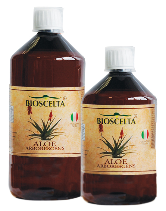 RAIHUEN ALOE ARBORESCENS PURO SUCCO BIOSCELTA 1000 ML - Farmastop