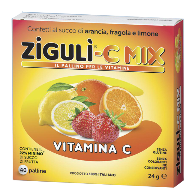 ZIGULI C MIX 40 PALLINE 24 G - Farmastop