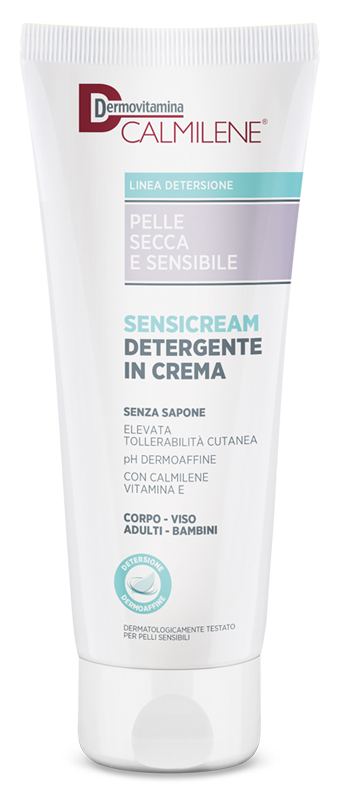 DERMOVITAMINA CALMILENE SENSICREAM DETERGENTE IN CREMA SENZA SAPONE PER PELLE SECCA E SENSIBILE 250 ML - Farmastop
