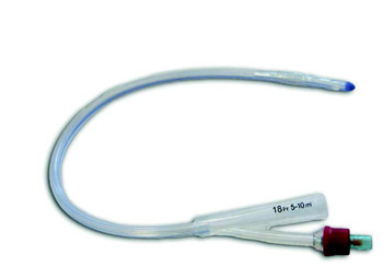 SECURDRAIN CATETERE FOLEY IN SILICONE CON SCANALATURE LONGITUDINALI 2 VIE CH 18 PALLONCINO 5/10ML - Farmastop