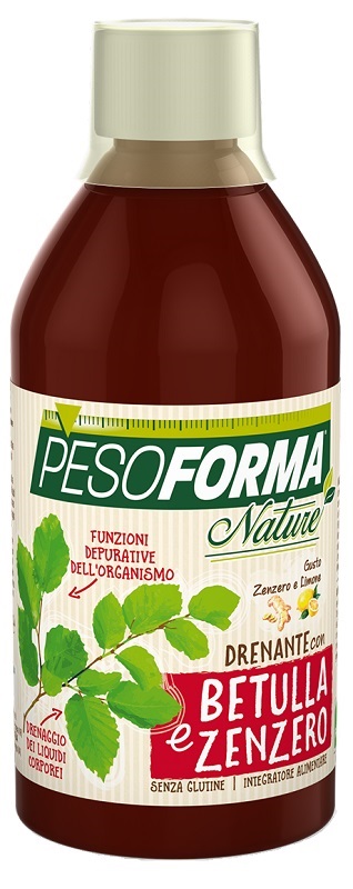 PESOFORMA NATURE DRENANTE BETULLA E ZENZERO 500 ML - Farmastop