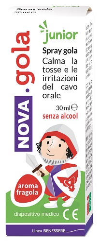 NOVA GOLA SPRAY JUNIOR FRAGOLA 30 ML - Farmastop