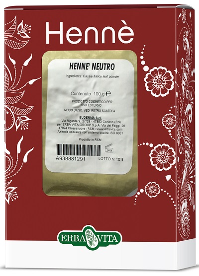 HENNE COLORANTE CAPELLI NEUTRO 100 G - Farmastop