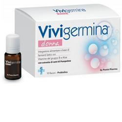 VIVIGERMINA DONNA 10 FLACONCINI 10 ML - Farmastop