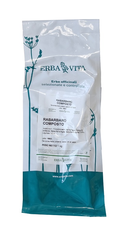 RABARBARO COMPOSTO TISANA 1 KG - Farmastop