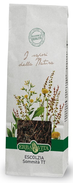 ESCOLZIA SOMMITA' TAGLIO TISANA 100 G - Farmastop