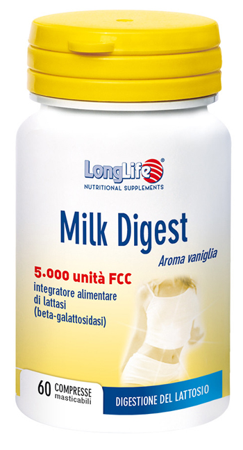 LONGLIFE MILK DIGEST 60 CAPSULE - Farmastop