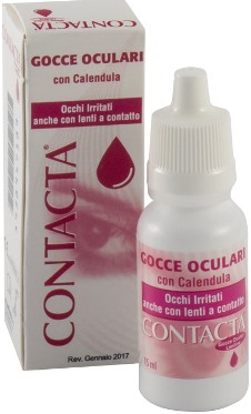 CONTACTA GOCCE OCULARI LENITIVE CON CALENDULA 15 ML - Farmastop