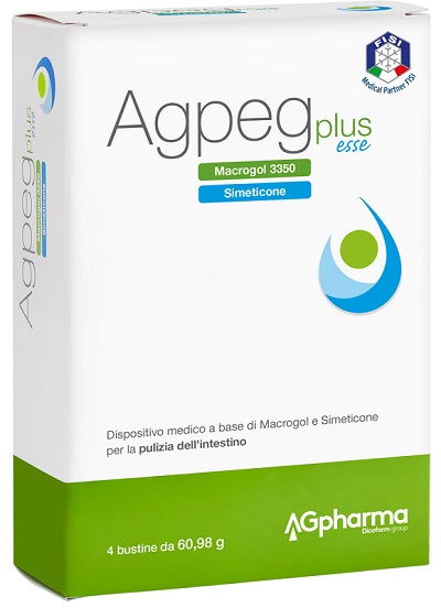 AGPEG PLUS ESSE 4 BUSTE OROSOLUBILI DA 60,98 G - Farmastop