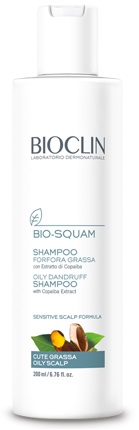 BIOCLIN BIO SQUAM SHAMPOO FORFORA GRASSA 200 ML - Farmastop