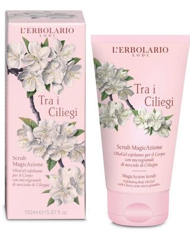 TRA I CILIEGI SCRUB MAGICAZIONE OLIOGEL ESFOLIANTE CORPO 150 ML - Farmastop