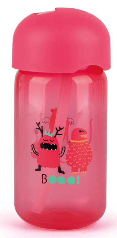 SUAVINEX BOOO TAZZA CON CANNUCCIA ROSA - Farmastop