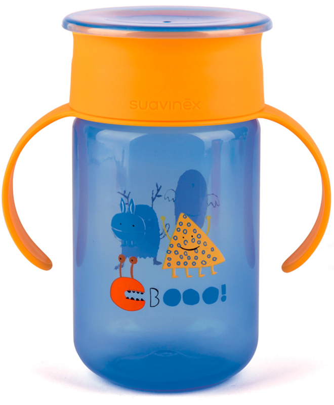 SUAVINEX BOOO TAZZA 360 GRADI BLU - Farmastop