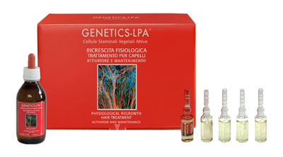 GENETICS LPA TRATTAMENTO COMPLETO CAPELLI ANTIAGE FLACONE + 30 FIALE - Farmastop