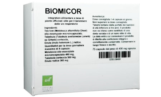 BIOMICOR 75 CAPSULE - Farmastop