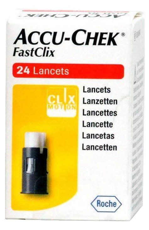 LANCETTE PUNGIDITO ACCU-CHEK FASTCLIX 24 PEZZI - Farmastop