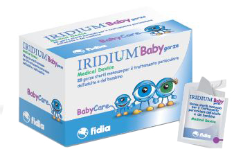 GARZA OCULARE MEDICATA IRIDIUM BABY 28 PEZZI - Farmastop