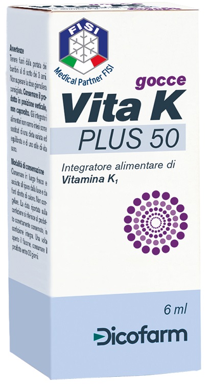 VITA K PLUS 50 GOCCE 6 ML - Farmastop
