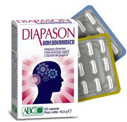 DIAPASON OMEODINAMICO 30 CAPSULE - Farmastop