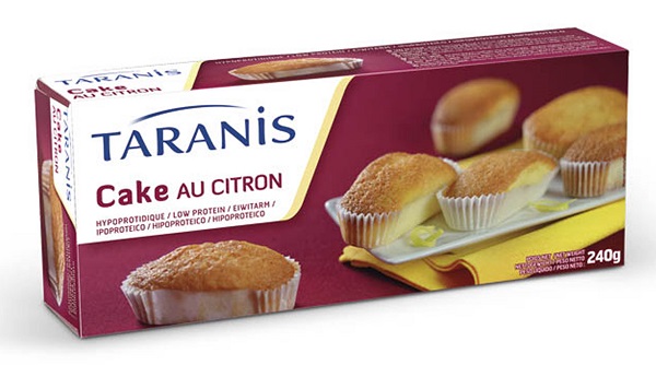 TARANIS TORTINA LIMONE 6 X 40 G - Farmastop
