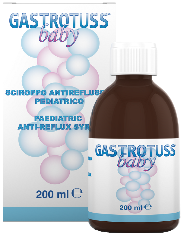 BABY SCIROPPO ANTIREFLUSSO GASTROTUSS 200 ML - Farmastop