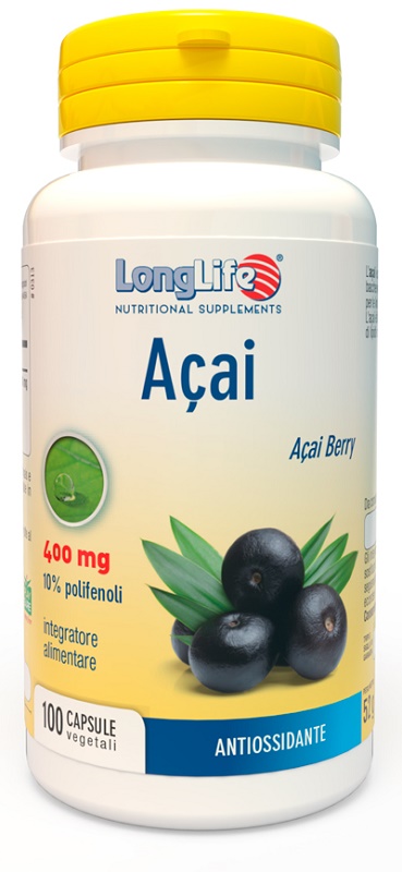 LONGLIFE ACAI 100 CAPSULE - Farmastop