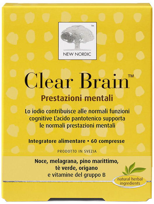CLEAR BRAIN 60 COMPRESSE - Farmastop