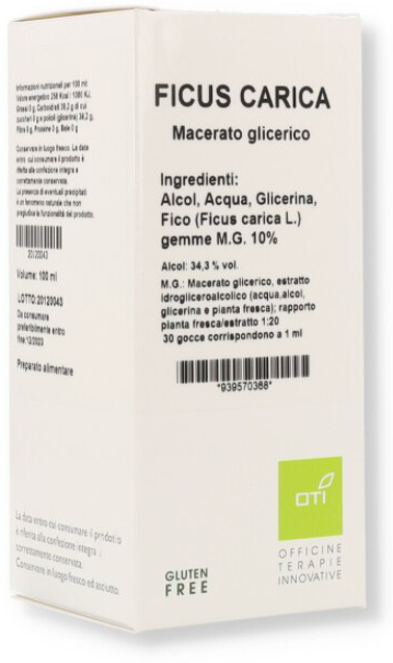 FICUS CARICA MACERATO GLICERICO 10% GOCCE 100ML - Farmastop