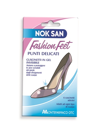 NOK SAN FASHION FEET PUNTI DELICATI 6 PEZZI - Farmastop
