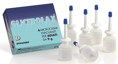 GLICEROLAX ADULTI MICROCLISMI EVACUANTI 6 PEZZI X 9 G CONTIENE AMIDO DI RISO - Farmastop