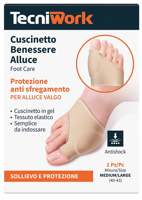 BENESSERE ALLUCE CUSCINETTO MEDIUM/LARGE 1 PEZZO - Farmastop
